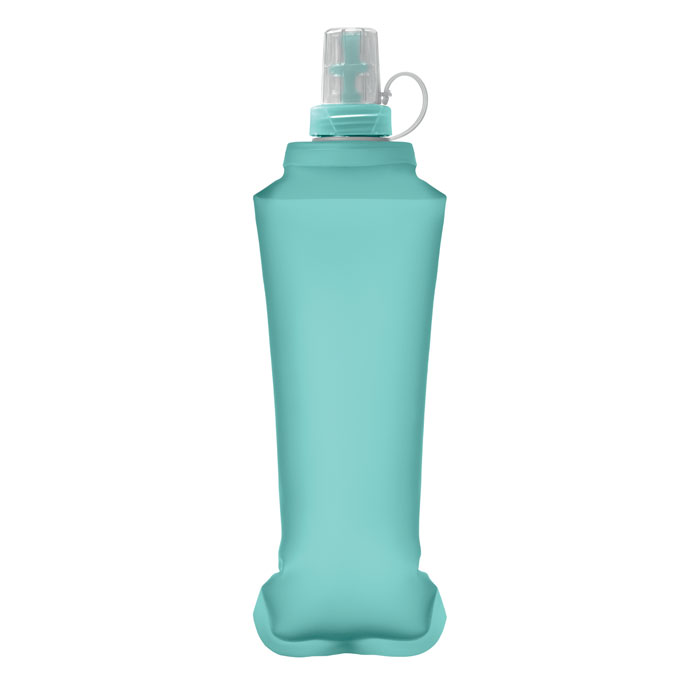 Składana butelka na wodę 500ml P147624O turkusowy