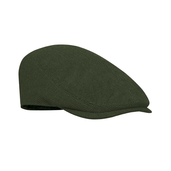 Czapka newsboy 335 gr/m² P147636O ciemnozielony