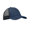 Czapka trucker z 5 panelami P147667O francuski granat