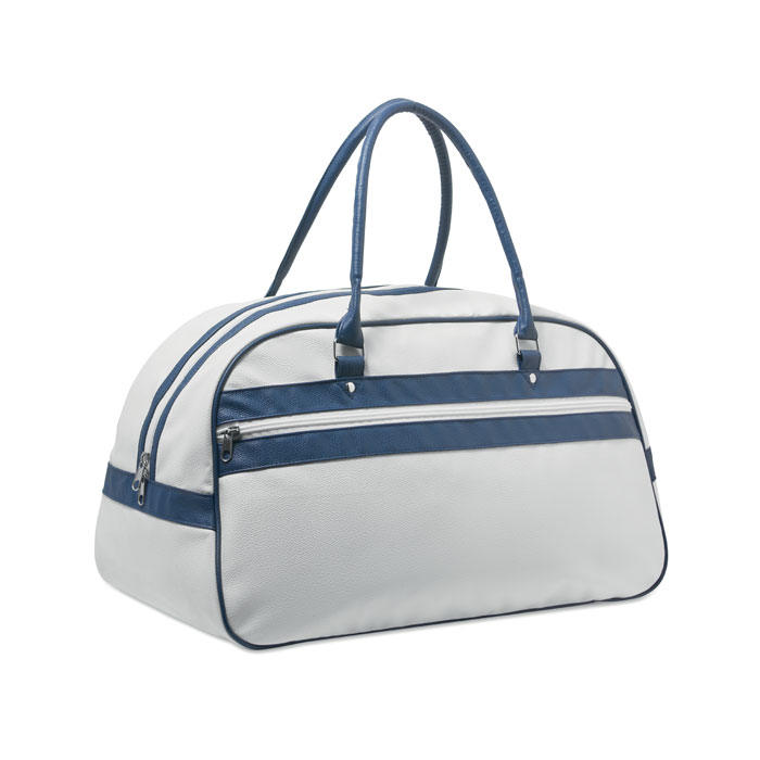 Torba sportowa z PU P147672O bialy