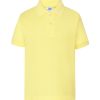 Koszulka polo pkid 200 P138076H light yellow