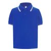 Koszulka polo pkid 200 P138076H royal blue / white