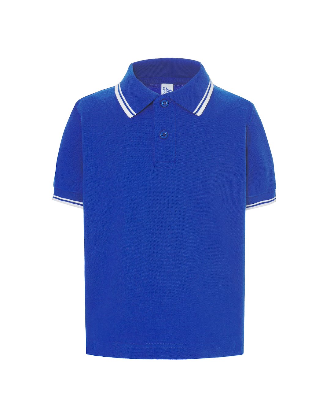 Koszulka polo pkid 200 P138076H royal blue / white