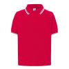 Koszulka polo pkid 200 P138076H red / white