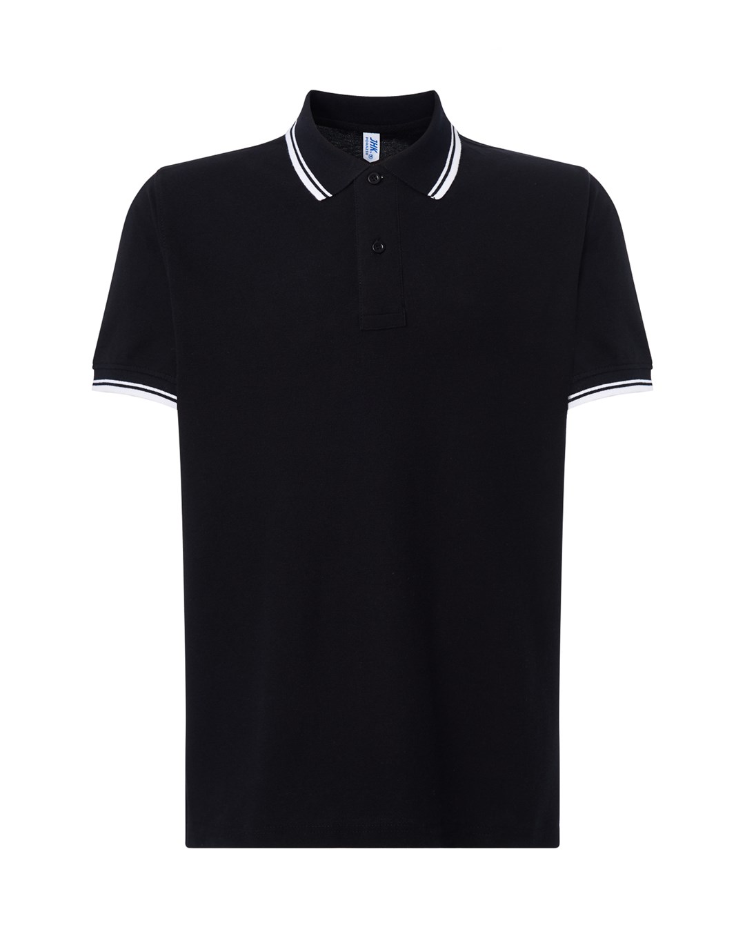 Koszulka polo pora 210 polo regular man P137506H black / white