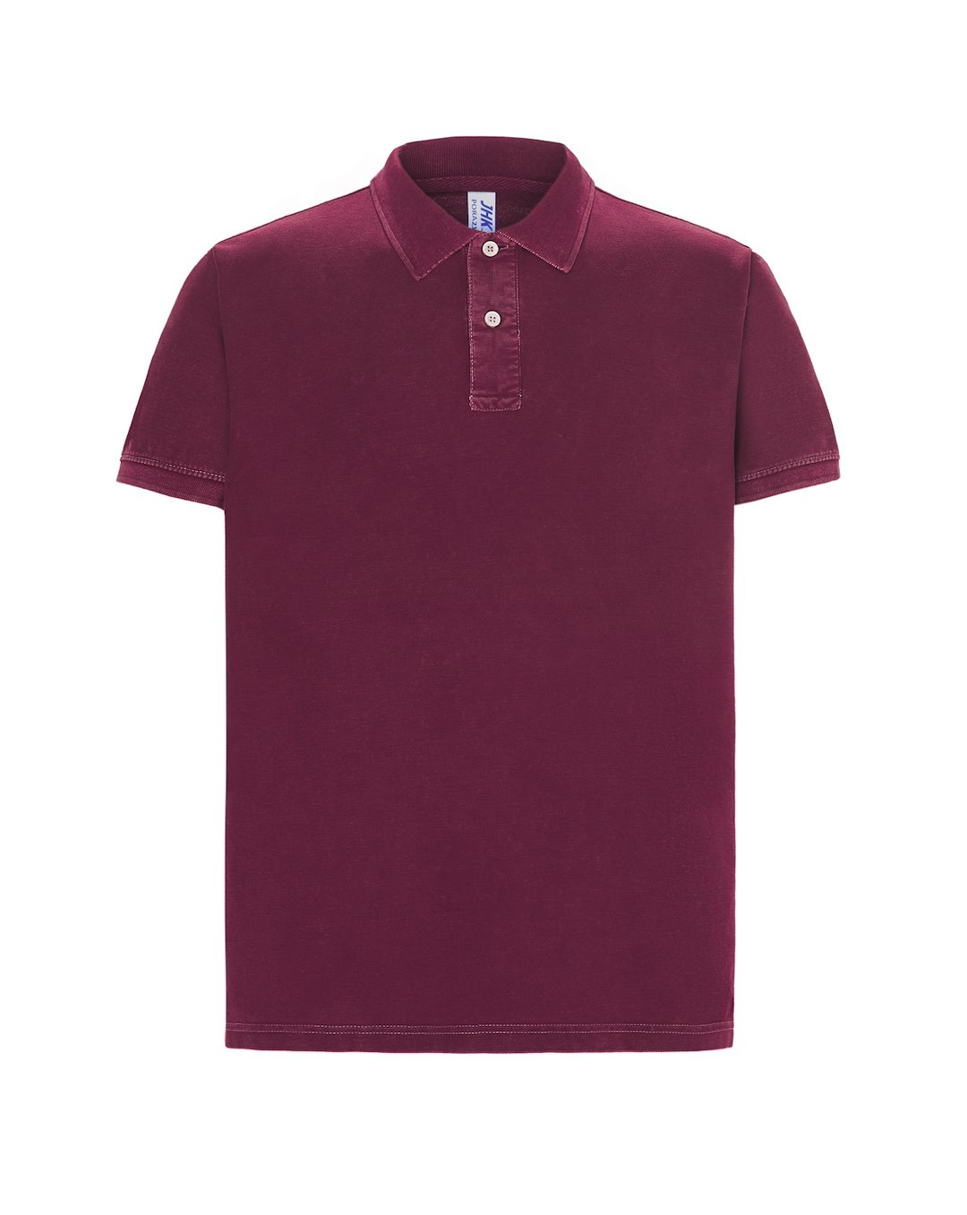 Koszulka polo pora 210 polo regular man P137506H burgundy wash