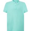 Koszulka polo pora 210 polo regular man P137506H mint green