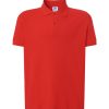 Koszulka polo pora 210 polo regular man P137506H red