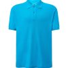 Koszulka polo pora 210 polo regular man P137506H turquoise