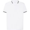 Koszulka polo pora 210 polo regular man P137506H white / black