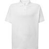 Koszulka polo pora 210 polo regular man P137506H wh white