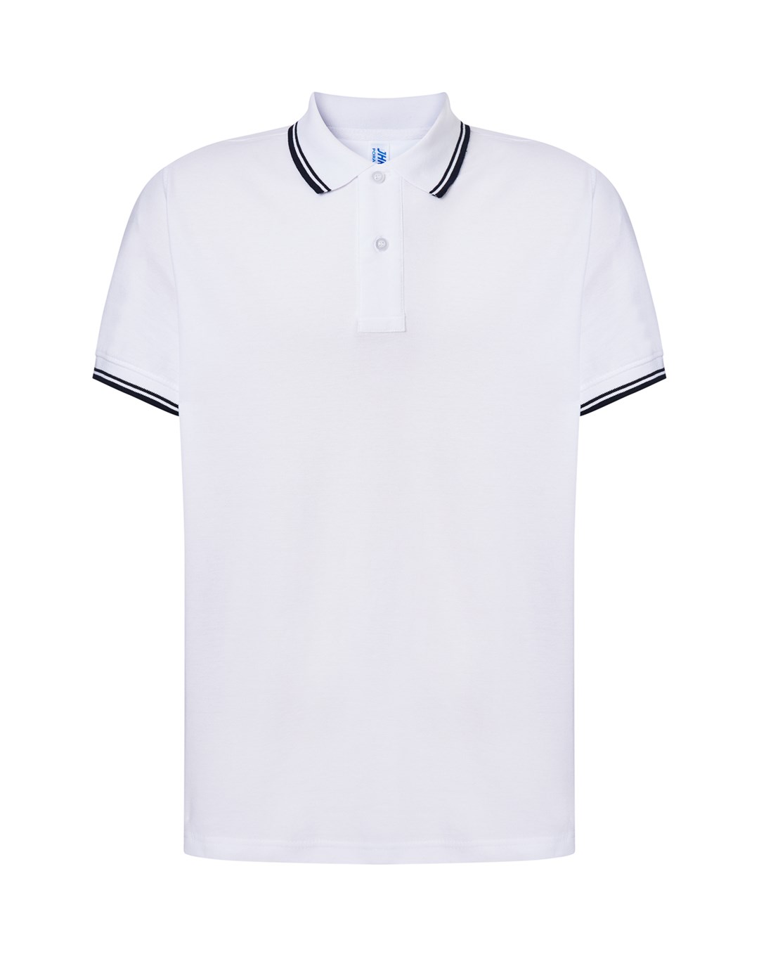 Koszulka polo pora 210 polo regular man P137506H white / navy