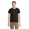 REGENT V V-NECK T-SHIRT P147880O deep black