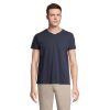REGENT V V-NECK T-SHIRT P147880O french navy