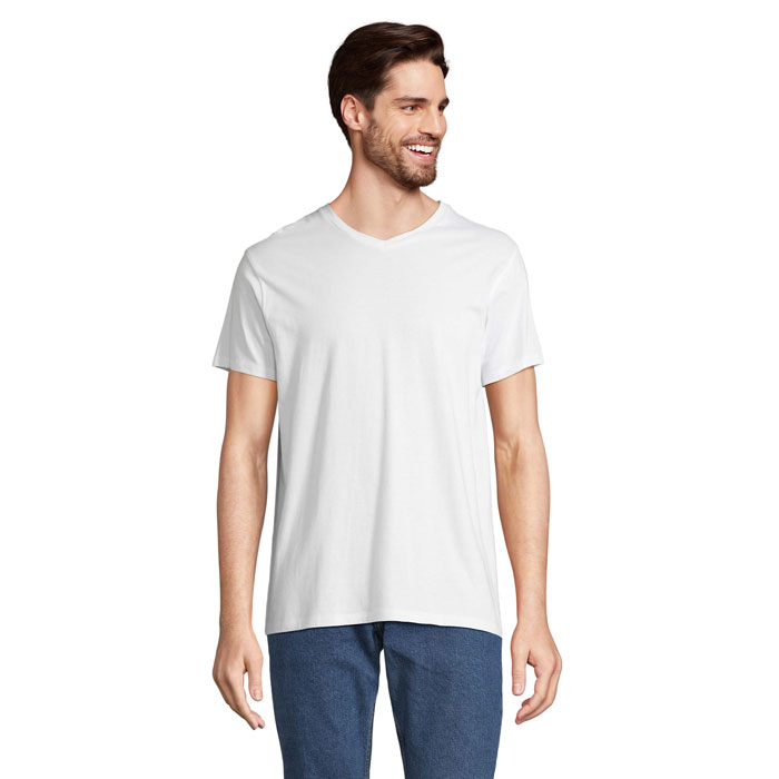 REGENT V  V-NECK T-SHIRT P147880O MI-S04765-W