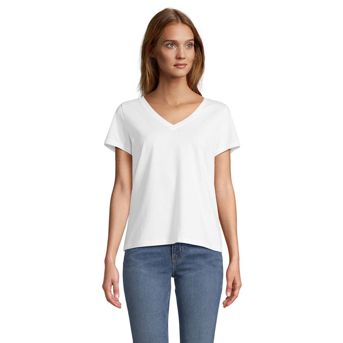 REGENT V T-SHIRT WOMEN P147936O MI-S04766-W