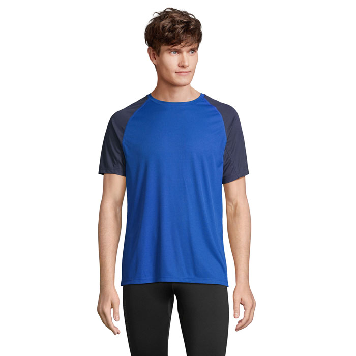 VORTEX RAGLAN T-SHIRT P147984O french navy / royal blue