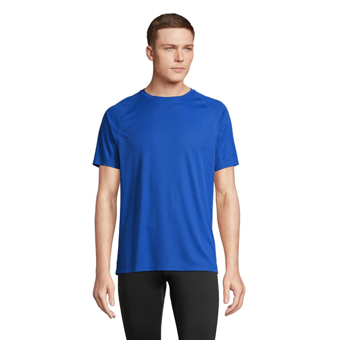 VORTEX RAGLAN T-SHIRT P147984O niebieski
