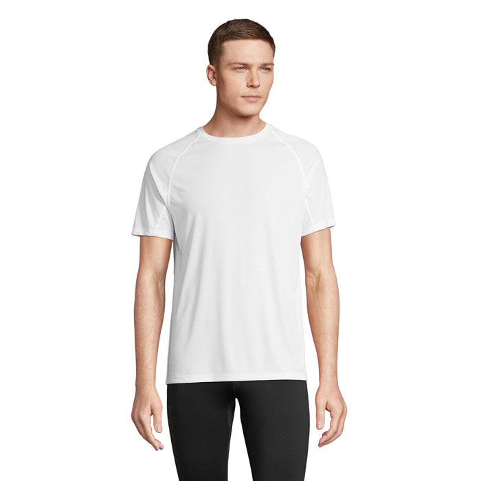 VORTEX RAGLAN T-SHIRT P147984O bialy