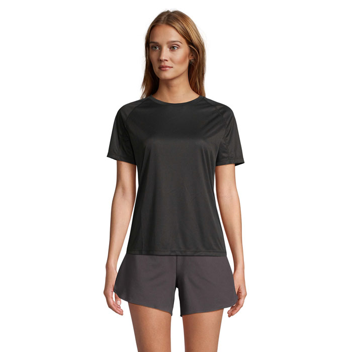 VORTEX WOMEN RAGLAN T-SHIRT P148044O czarny
