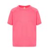 T-shirt sportowy kid P138640H fucsia fluor