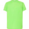 T-shirt sportowy kid P138640H lime fluor