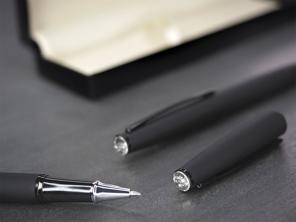 Zestaw piór z Kryształem Preciosa P144518J