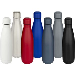 Cove jednościenna butelka na wodę o pojemności 750 ml wykonana ze stali nierdzewnej z recyklingu z certyfikatem RCS P148626C PFC-100893-W