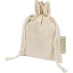 Odisha organiczna torebka prezentowa z certyfikatem OCS o gramaturze 140 g/m² — 15 x 10 cm P148717C