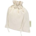 Odisha organiczna torba prezentowa z certyfikatem OCS o gramaturze 140 g/m² — 30 x 25 cm P148718C