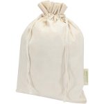 Odisha organiczna torba prezentowa z certyfikatem OCS o gramaturze 140 g/m² — 42 x 30 cm P148719C