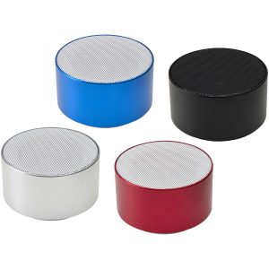 Ankaa bezprzewodowy głośnik Bluetooth® o mocy 3 W z recyklingowanego aluminium P149215C PFC-124486-W