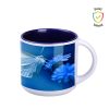 Kubek sublimacyjny Modern Art Solid 390 ml P151454M biały / midnight blue