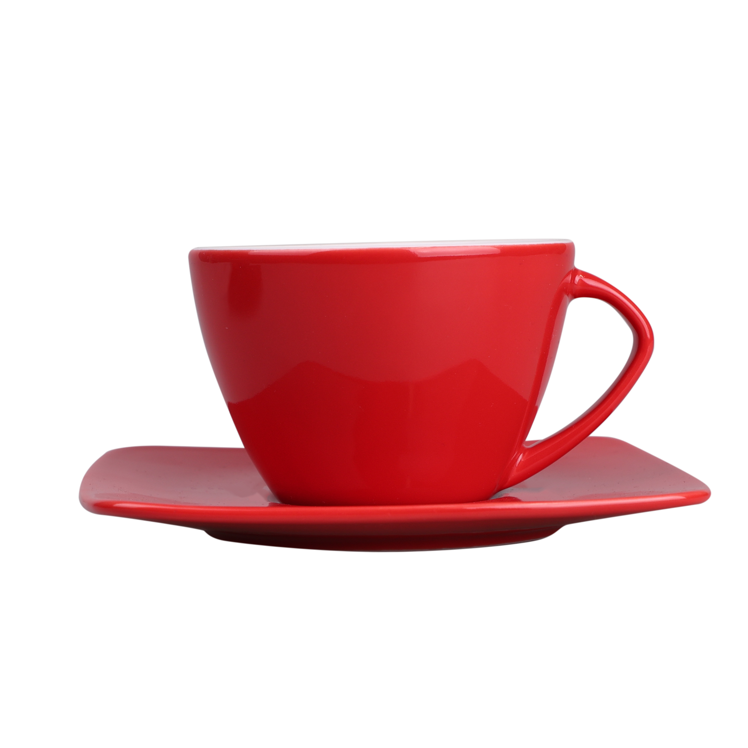 Filiżanka Luna Set 220 ml P151464M czerwony / biały