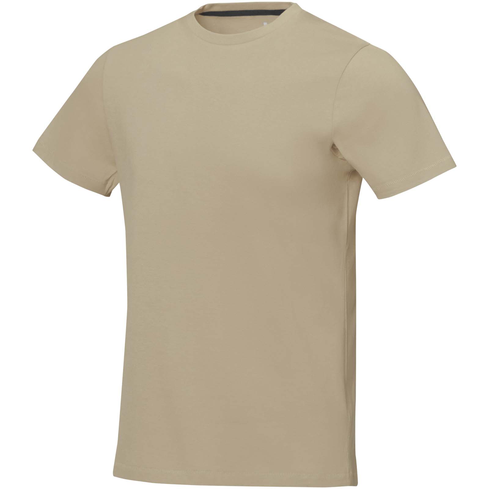 Męski t-shirt Nanaimo z krótkim rękawem P069980C khaki