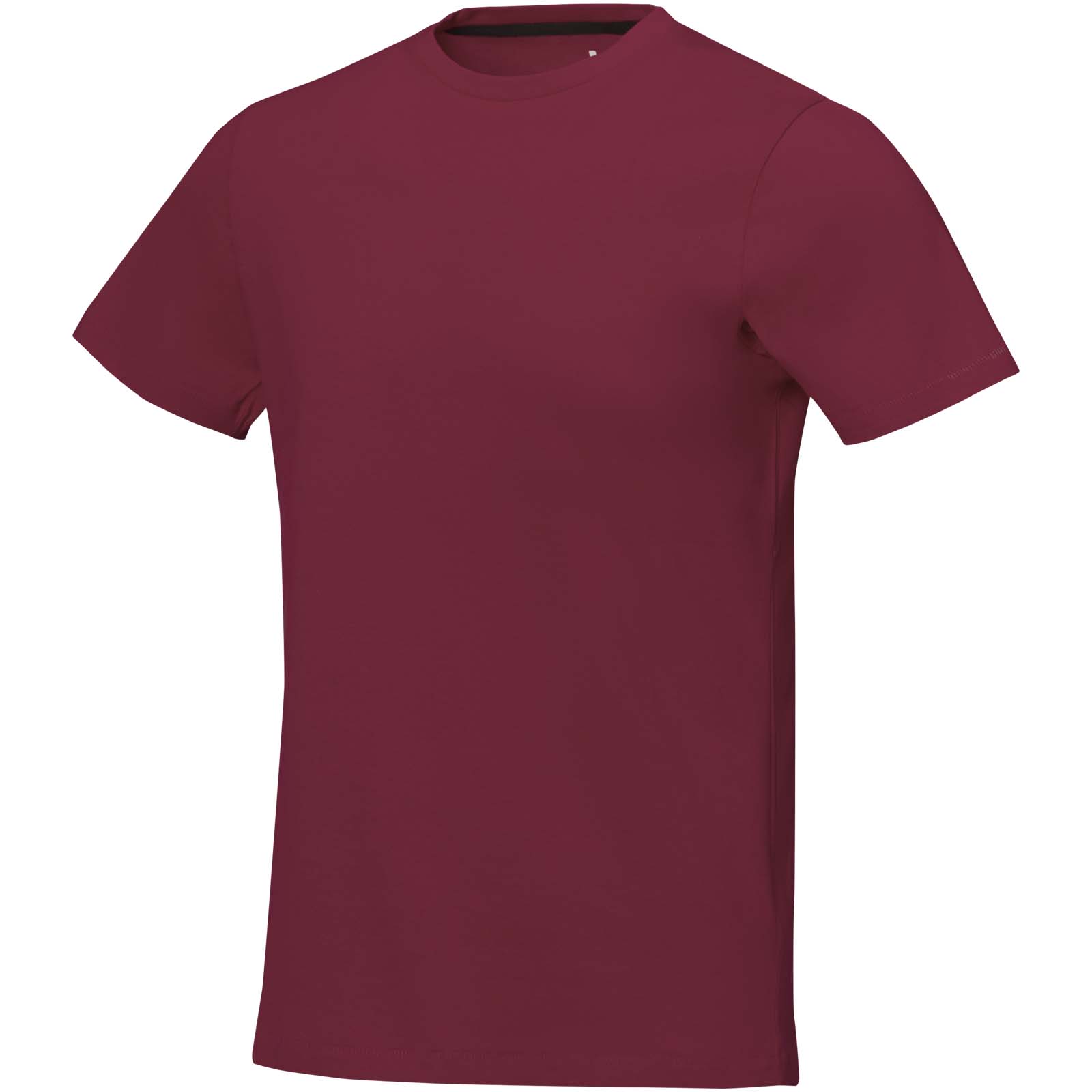 Męski t-shirt Nanaimo z krótkim rękawem P069980C bordo