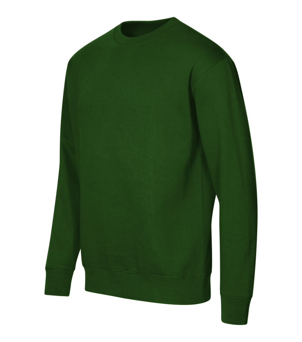Bluza unisex Crew P150643F zieleń butelkowa Bluza unisex Crew P150643F zieleń butelkowa