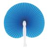 PEACOCK - Składany wachlarz. P148970I niebieski