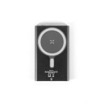 WRIGHT 5. Magnetyczny powerbank z superszybkim ładowaniem z recyklingowanego aluminium i recyklingowanego ABS o pojemności 5000 mAh P145323S