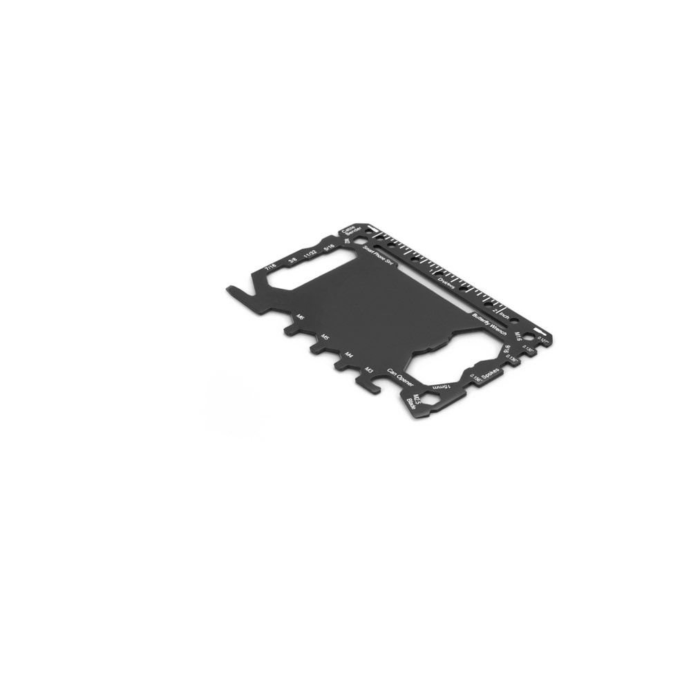 PEEBLES. Karta wielofunkcyjna ze stali nierdzewnej z 20 funkcjami P145336S