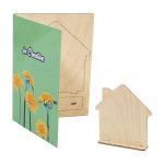 Niestandardowa pocztówka z puzzlami, dom P150155D