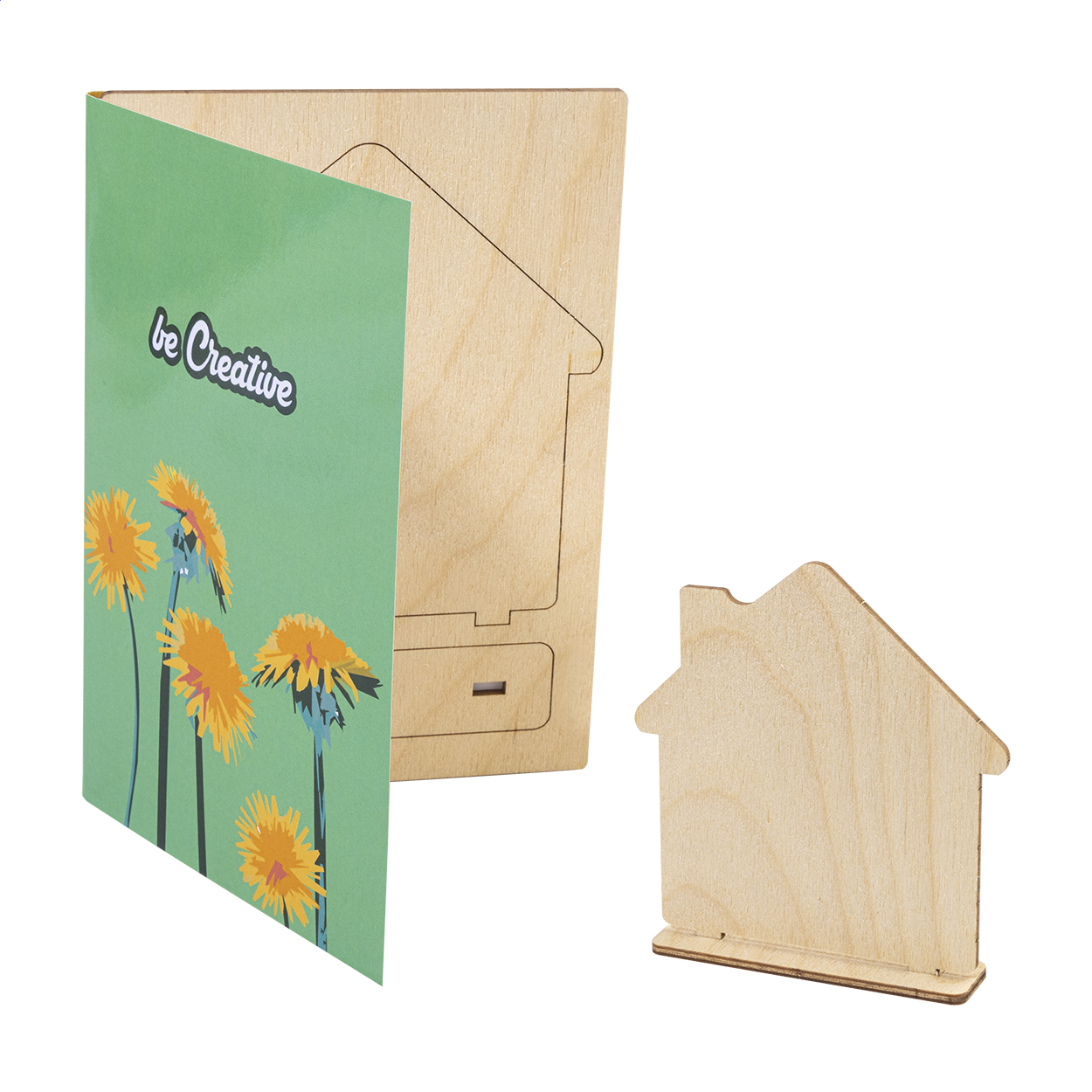 Niestandardowa pocztówka z puzzlami, dom SendCraft P150155D AN-AP715048-A