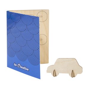Niestandardowa pocztówka z puzzlami, samochód P150157D