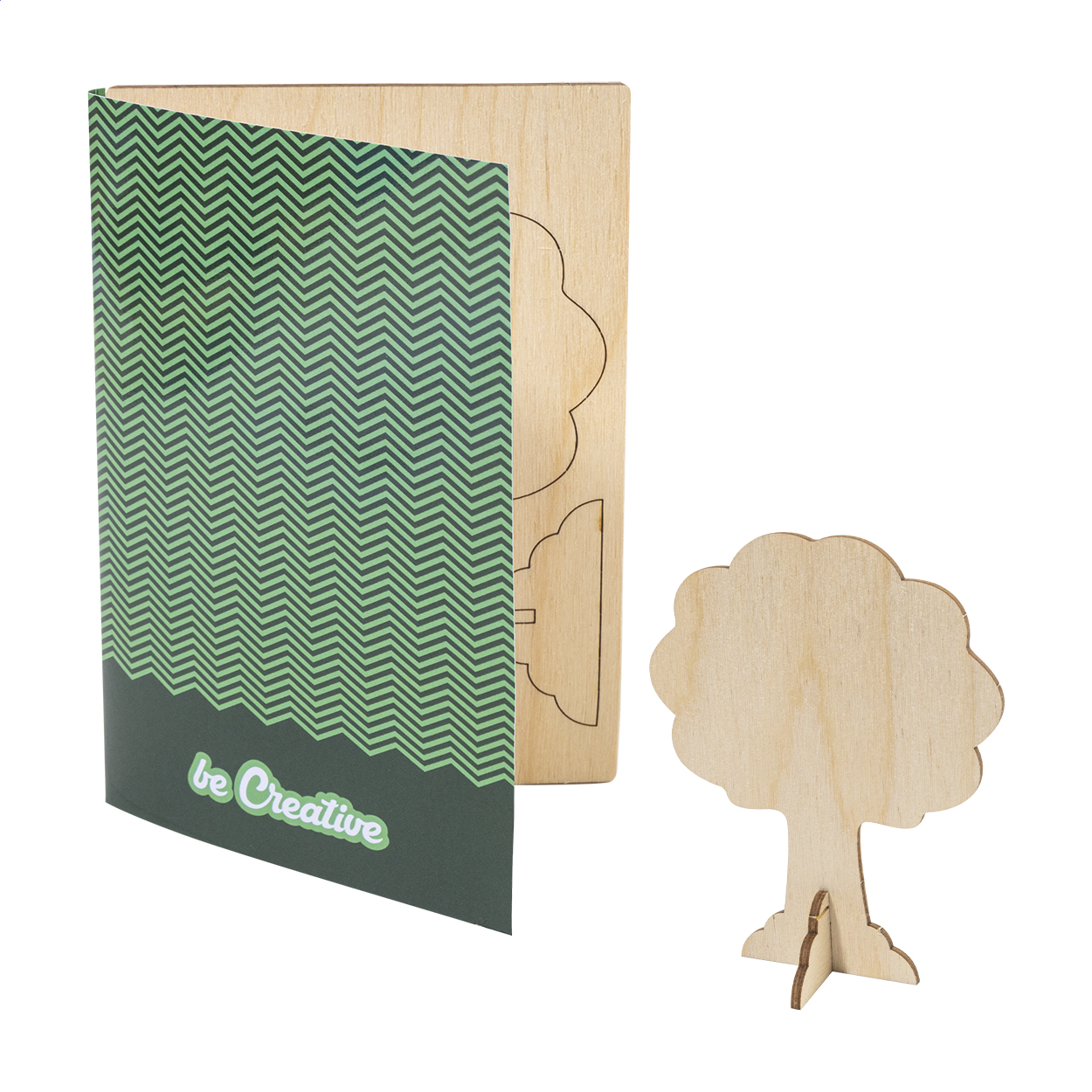 Niestandardowa pocztówka z puzzlami, drzewo SendCraft P150158D AN-AP715048-D