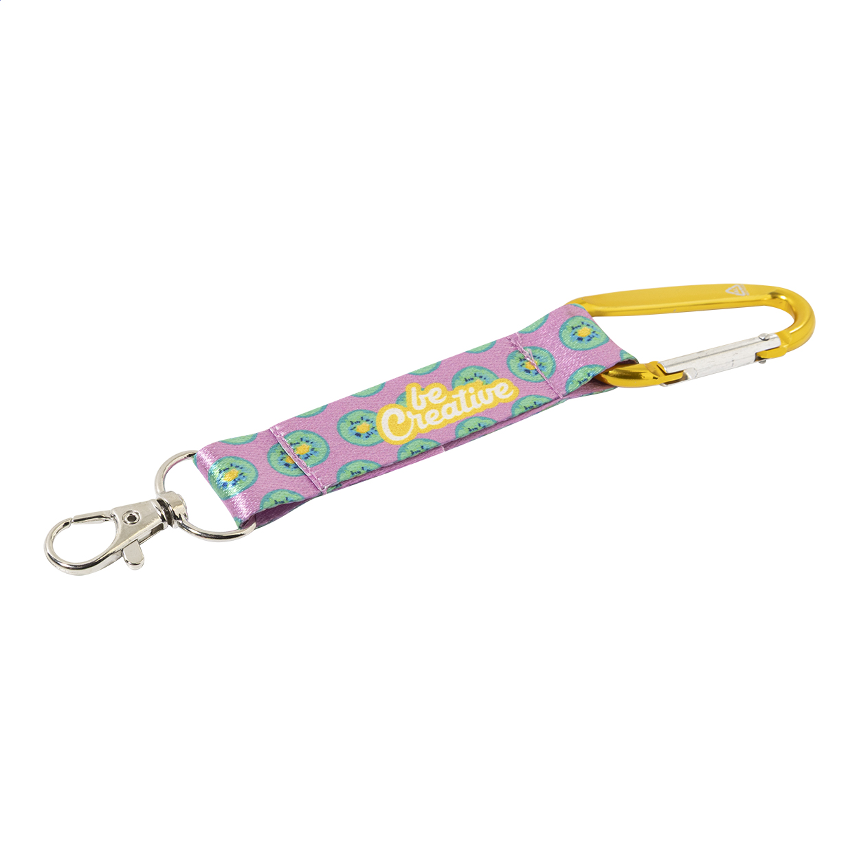 Personalizowany brelok RPET SuboRing Double P149277D AN-AP716993-W