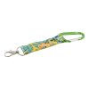 Personalizowany brelok RPET P149277D zielony