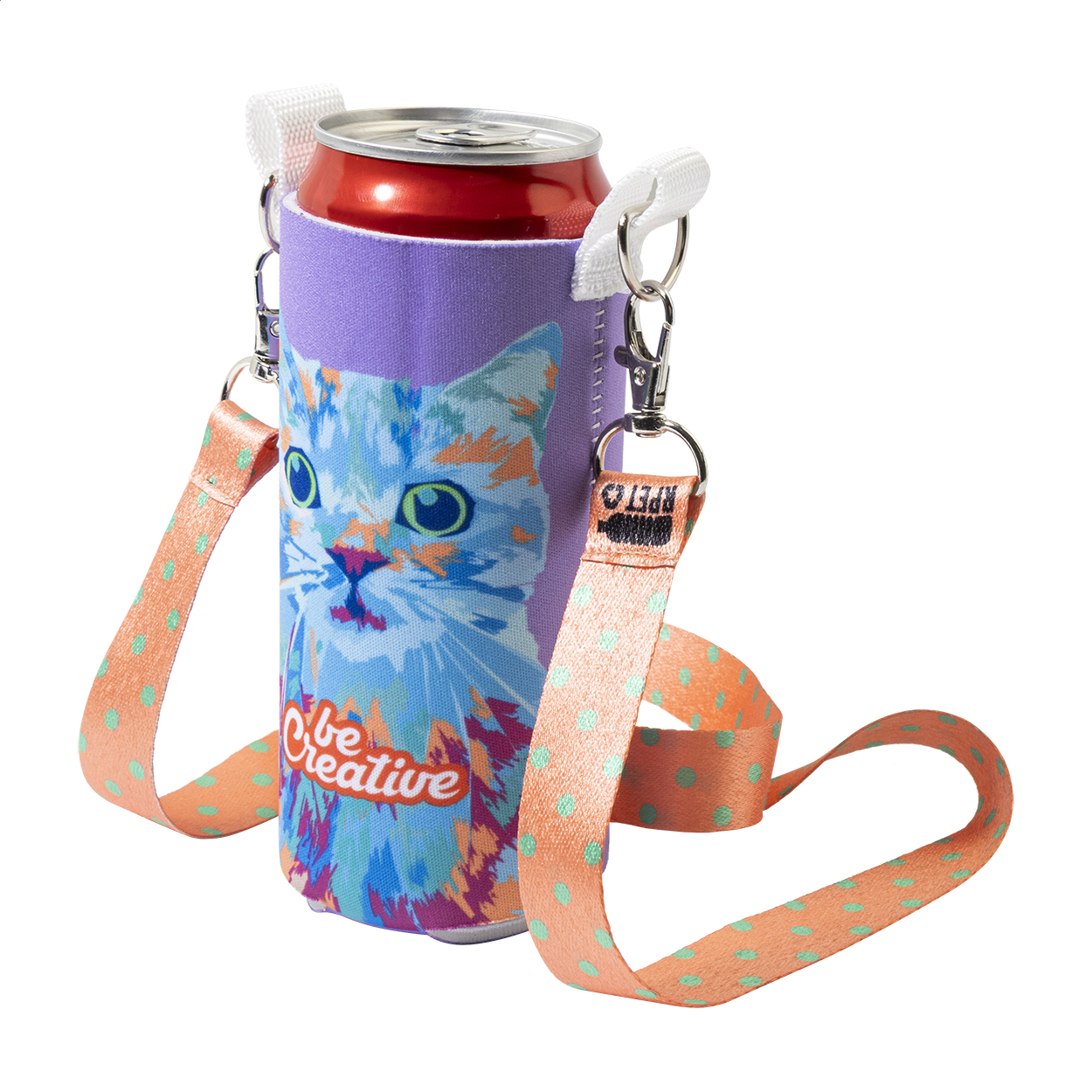 Chłodziarka do puszek RPET, elegancka P149463D