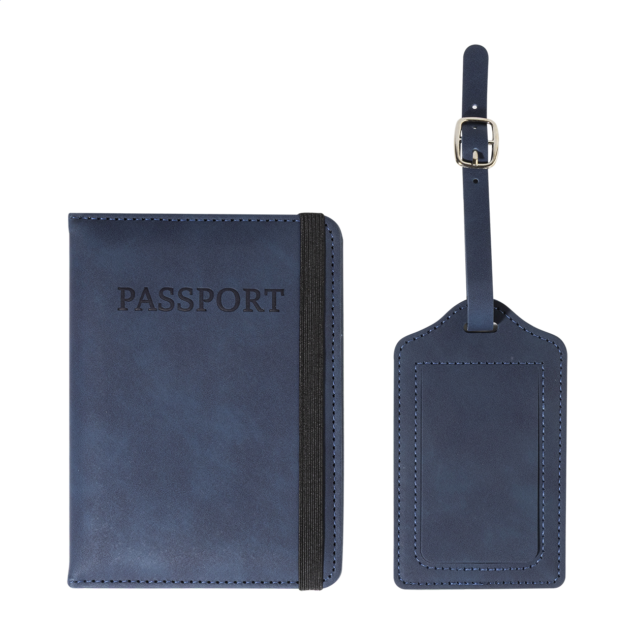 Zestaw podróżny (etui na paszport i zawieszeka na bagaż RPU) TwinPass P149912D AN-AP800291-W