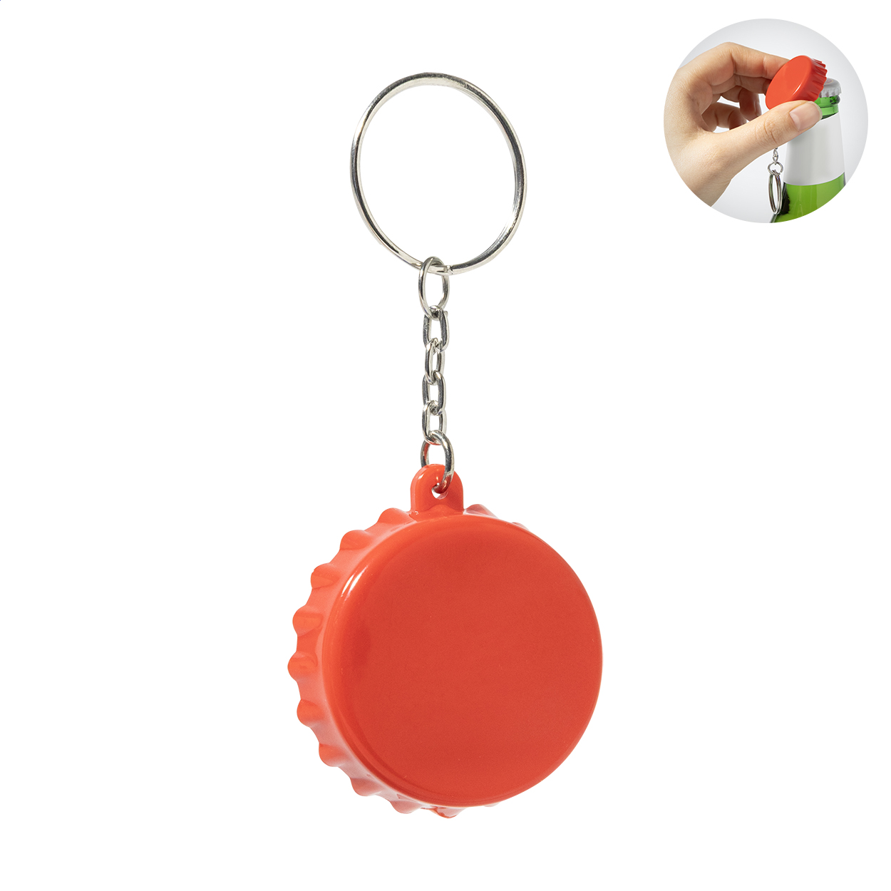 Brelok z otwieraczem do butelek RABS Popcap P149273D AN-AP800336-W