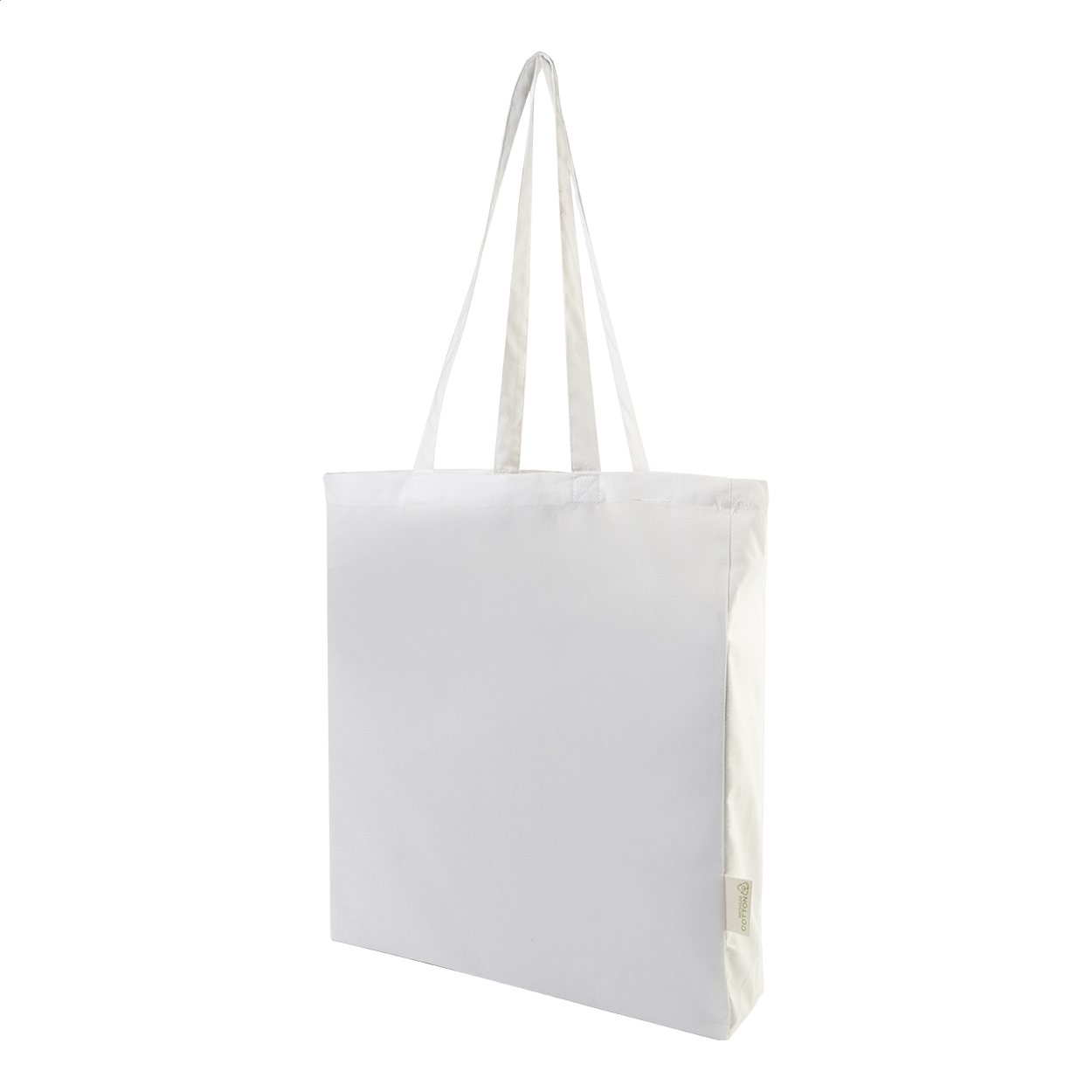 Torba na zakupy z recyklingowanej bawełny Guspex Hue P149405D AN-AP800692-W